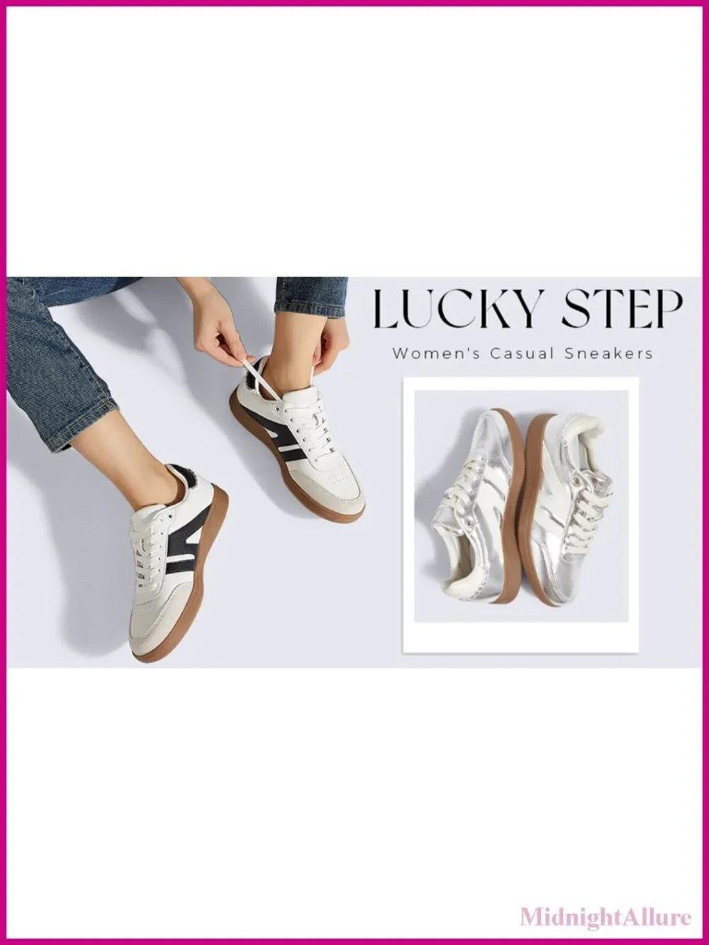 Women's Retro Suede Leather Fashion Sneakers Comfortable Cushioned